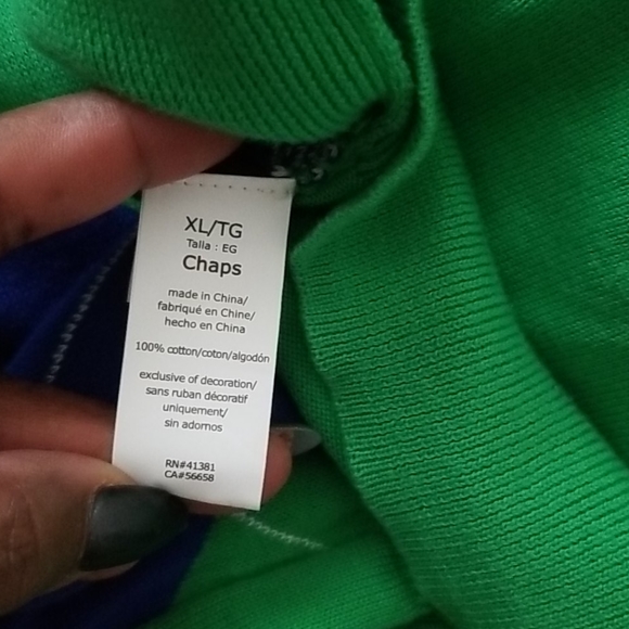 CHAPS Argyle Golf Vest - Picture 8 of 8